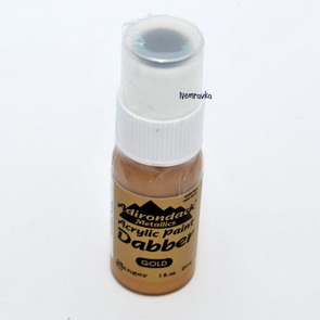 Akrylová barva - Dabber / Gold