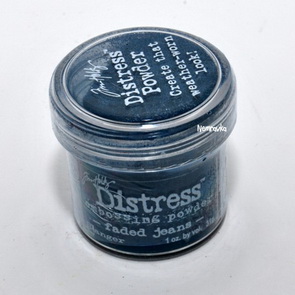 Embosovací prášek Distress / Faded Jeans