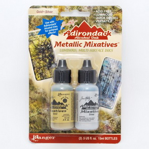 Set Adirondack mixativů / zlatý + stříbrný