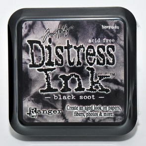 Distress Ink Pad / Black Soot