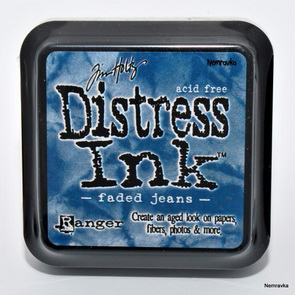 Inkoustový polštářek Distress / Faded Jeans