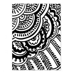 Čirá textura / Henna Tattoo Style 14