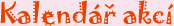 Kalendář / Calendar