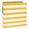 Scrapbookové binder album Simple Stories / 15 x 20 cm / Yellow Stripe