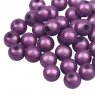 Sparkling Beads / 20 pc / 8 mm / Plum