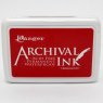 Archival inkoustový polštářek / Vermillion - červený