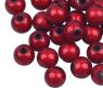Sparkling Beads / 20 pc / 6 mm / Red