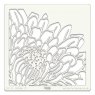 Plastová šablona Claritystamp / Chrysanthemum
