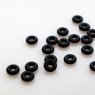 O Rings / 50 pieces / 6 mm / Black