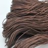 Waxed Cord / 1 mm / Coconut Brown