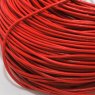 Leather Cord / 2 mm / Red
