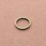 Spojovací kroužek / 100 ks / 10 mm / antik bronz