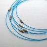 Necklace Wire / 5 pieces / 15 cm / Sky Blue