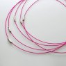 Necklace Wire / 5 pieces / 15 cm / Fuchsia