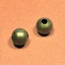 Kovový korálek 50 ks / 10 mm / antik bronz