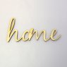 Dřevěné dekorační nápisy / Home