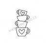 Silicone Stamp by Nemravka / Cups