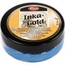 Inka - Gold / ocelově modrá