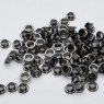 Eyelets for Pandora Beads / Gun Metal / 100 pieces