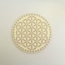 Crochet Basket Lid Base / Ring / 20 cm / Flower of Life