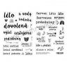 Czech Transparent Stickers / Nemravka / Summer