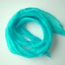 Silk Crinkle Chiffon String / Thick / Turquoise