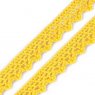 Crocheted Lace Ribbon / 2 m / Yellow