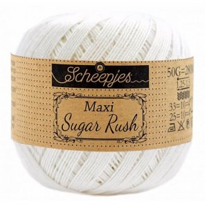Maxi Sugar Rush / Scheepjes / 105 Bridal White