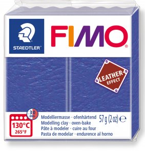 FIMO Effect Leather / Blue Indigo (309)