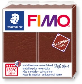 FIMO Effect Leather / Walnut (779)