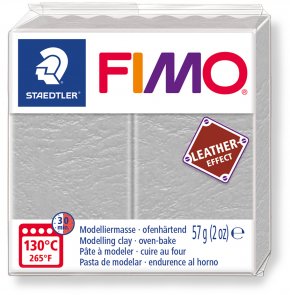 FIMO Effect Leather / Holubí šedá (809)