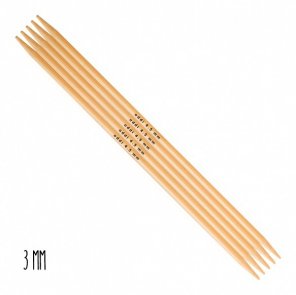 Addi Double-Pointed Needles Bamboo / 3 mm