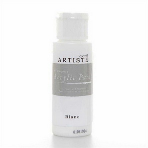 Akrylová barva Artiste / Bílá