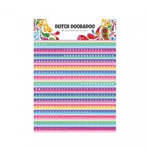 Stickers Dutch Doobadoo / Art Alphabet