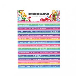 Stickers Dutch Doobadoo / Art Text Mandalas