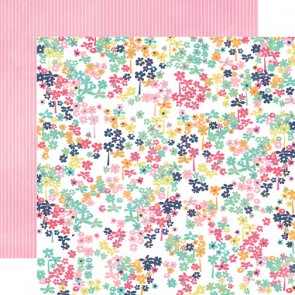 Scrapbookový papír / Carta Bella / Creative Agenda / Small Floral