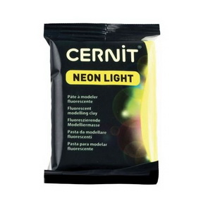 CERNIT hmota 56 g / Neonově žlutá