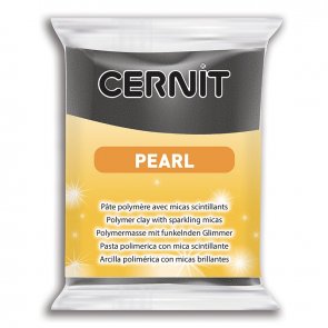 CERNIT Perleťový / 56 g / Černá
