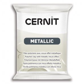 CERNIT Metalický / 56 g / Bílá perleť