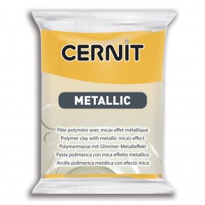 CERNIT Metalický / 56 g / Žlutá