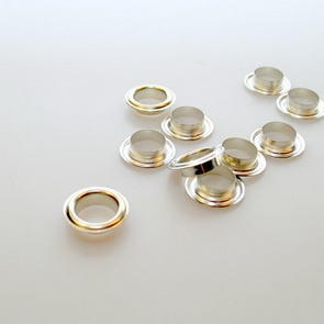 Eyelets for Pandora Beads 16 mm / 10 pieces / Platina