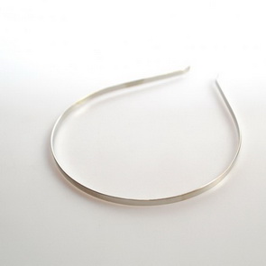 Headband Blank / 5 pieces / Platinum