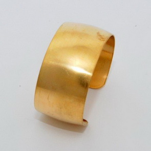 Curved „Cuff“ Bracelet Blank / Wide