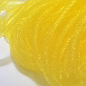 Nylon Mesh Tube / 8 mm / Yellow