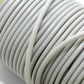 Rubber String / Buna Cord / 3 mm / Pale Grey