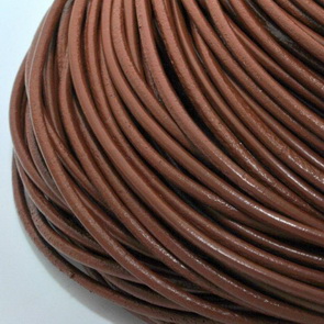 Leather Cord / 3 mm / Chocolate