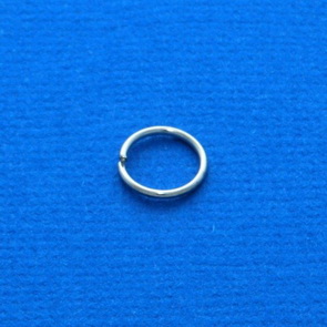 Spojovací kroužek / 100 ks / 8 mm / platina