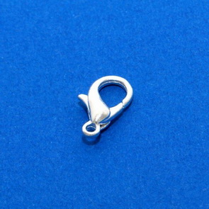 Lobster Claw Clasp / 20 pieces / 14 mm / Silver