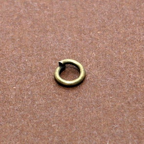 Jumpring / 100 pieces / 4 mm / Antiqued Bronze