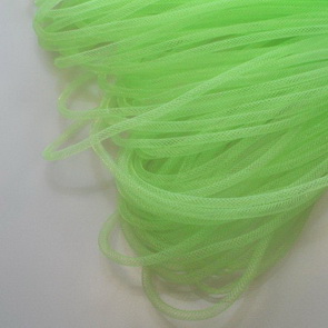 Nylon Mesh Tube / 4 mm / Light Green